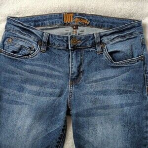 Kut from the Kloth  faded skinny jeans Size 4